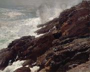 Winslow Homer, High Cliff,Coast of Maine